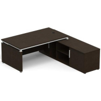 Стол руководителя с тумбой Easy EE83R.2000 Стол руководителя с тумбой Easy EE83R.2000