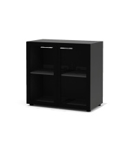 Шкаф Kvins KV-42 + KV-03.1L + KV-03.1R дуб жжёный/антрацит Шкаф Kvins KV-42 + KV-03.1L + KV-03.1R дуб жжёный/антрацит