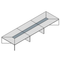 Стол для переговоров Metod Wood 640х190