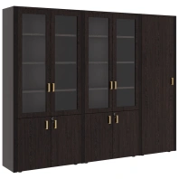 Шкаф высокий для документов и одежды Monza Композиция 4