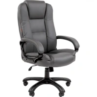 Кресло Chairman 600LT экокожа серая Кресло Chairman 600LT экокожа серая