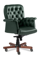 Кресло Messina B кожа зеленая Кресло Messina B кожа зеленая