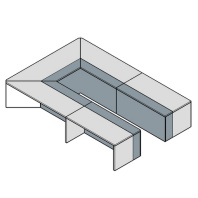 Стол для переговоров Metod Meeting 360х250