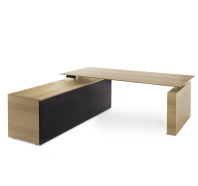 Стол с электроприводом (с тумбой SX) Tesla Св.Эвкалипт /Черный Стол с электроприводом (с тумбой SX) Tesla Св.Эвкалипт /Черный