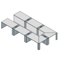 Стол для переговоров iTable 485х240