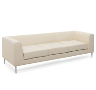 EVA UP Диван 3 местный иск.кожа бежевый EVA UP Диван 3 местный иск.кожа бежевый