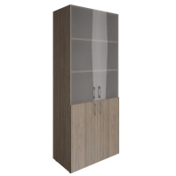 Шкаф высокий Yalta LT.ST-1.2R White/Black Шкаф высокий Yalta LT.ST-1.2R White/Black