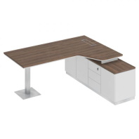 Стол письменный эргономичный City СИ 114 правый