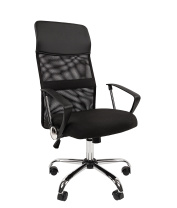 Кресло CHAIRMAN 610 сетка черная ткань