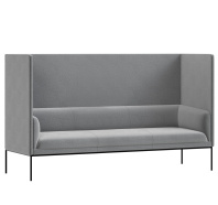 LIRO High 3м диван, войлок сер