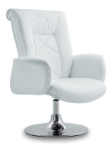 Кресло Макс D80М на блине ткань, экокожа 1 кат. Кресло Макс D80М на блине ткань, экокожа 1 кат.