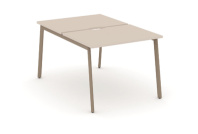 Стол письменный Бенч на 2 места Estetica ES.D.RS-2.1-VP Капучино/Латте Стол письменный Бенч на 2 места Estetica ES.D.RS-2.1-VP Капучино/Латте