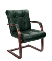 Кресло Multi-Office Paris C кожа зеленая Кресло Multi-Office Paris C кожа зеленая