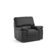 ELLA  Кресло черная экокожа