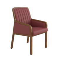 Кресло ILIUS на 4 деревянных опорах