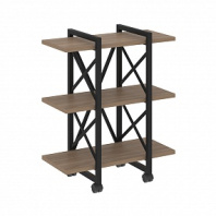 Шкаф стеллаж низкий Loft на колесных опорах VR.L-MST.K-3.4V Шкаф стеллаж низкий Loft на колесных опорах VR.L-MST.K-3.4V