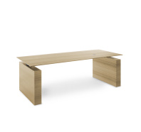 Стол с электроприводом Tesla Св.Эвкалипт / Черный Стол с электроприводом Tesla Св.Эвкалипт / Черный