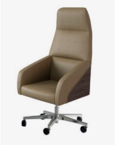 Кресло руководителя Band B732C, хромированная крестовина C Кресло руководителя Band B732C, хромированная крестовина C