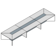 Стол для переговоров Metod Wood 600х160