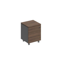 Тумба выкатная 3-ящичная с замком City СИ 213 