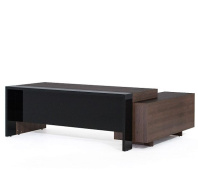 LAVA Стол на опорной тумбе 223 126 DD/12/DD/DD.09 Табак/Черный глянец LAVA Стол на опорной тумбе 223 126 DD/12/DD/DD.09 Табак/Черный глянец