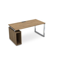 Стол с тумбой Gloss line (под системный блок) для руководителя НССБ-О.984 Стол с тумбой Gloss line (под системный блок) для руководителя НССБ-О.984