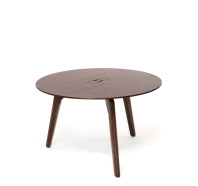 Стол переговоров круглый D120 Rail RT.D120.V0 Дуб Табак Стол переговоров круглый D120 Rail RT.D120.V0 Дуб Табак