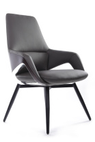 Кресло RV Design Aura ST FK005-C антрацит кожа Кресло RV Design Aura ST FK005-C антрацит кожа