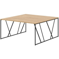 Рабочая станция 2 места Loftis на металлокаркасе LWST 1316