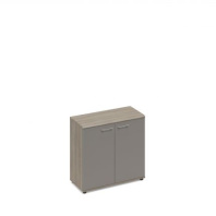 Шкаф низкий закрытый (топ МДФ) Time Metal МР 9351 