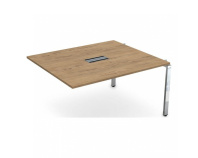 Модуль бенч-системы для переговорных столов, средний Gloss НСПС-П.926 Металл глянец