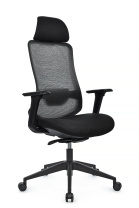 Кресло Genzo 8321H-BK сетка черная