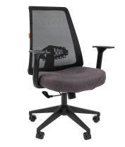 Кресло Chairman 535 Lt Ткань серая