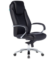 Кресло Бюрократ T-9923SL черная кожа Кресло Бюрократ T-9923SL черная кожа