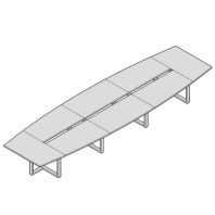 Стол для переговоров Minotti 620х180