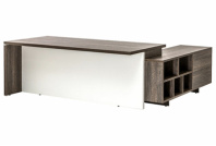 Стол руководителя Terra на опорной тумбе 223 Мали Стол руководителя Terra на опорной тумбе 223 Мали