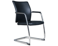 Кресло Solo на полозьях в ткани 1 категории Кресло Solo на полозьях в ткани 1 категории