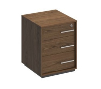 Тумба выкатная 3-ящичная с замком Orion ВЛ 213 ДТ  Тумба выкатная 3-ящичная с замком Orion ВЛ 213 ДТ