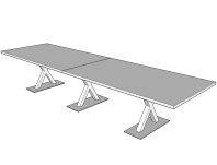 Стол для переговоров Vix 440х120