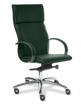 Кресло Multi Office Laguna A зеленая кожа Кресло Multi Office Laguna A зеленая кожа