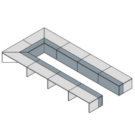 Стол для переговоров Metod Meeting 760х370