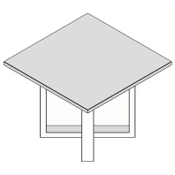 Стол переговоров Framework 100х100 Стол переговоров Framework 100х100
