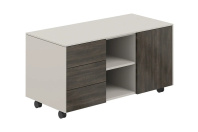 Тумба под оргтехнику Atlas  NZ-0223.GS.BT  Тумба под оргтехнику Atlas  NZ-0223.GS.BT