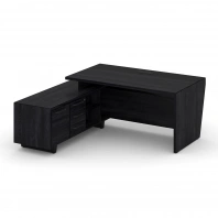 Стол руководителя с тумбой левый Corner COR.SRT-18.2(L)