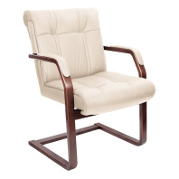 Кресло Multi-Office Paris C кожа бежевая Кресло Multi-Office Paris C кожа бежевая