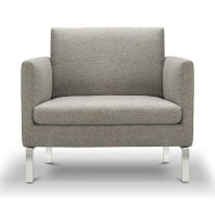 Кресло Otto хром опоры в ткани 1 категории