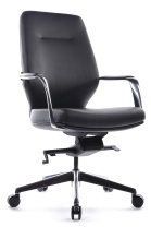  Кресло Riva Design B1711 черная кожа