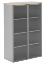 Шкаф cо стеклянными дверями Flash FLS323 