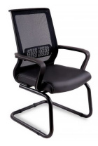 Кресло Оптима сетка/сетка 3D черная Кресло Оптима сетка/сетка 3D черная
