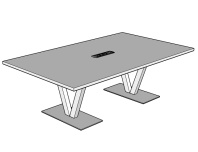 Стол для переговоров Vix 230х140 